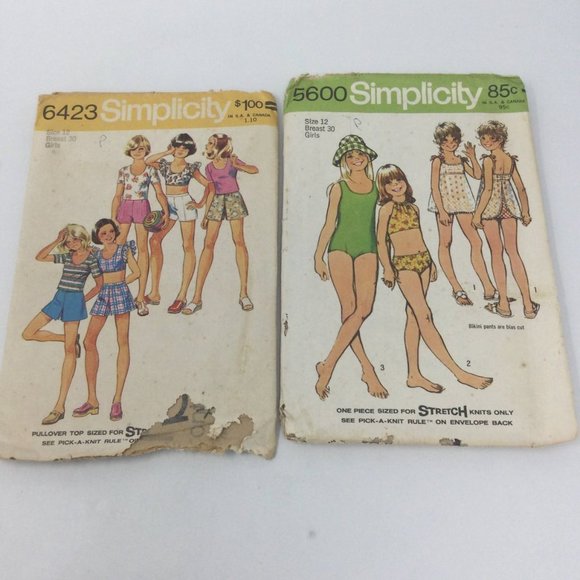 Vintage Children and Toddler Sewing Patterns - Picture 12 of 14